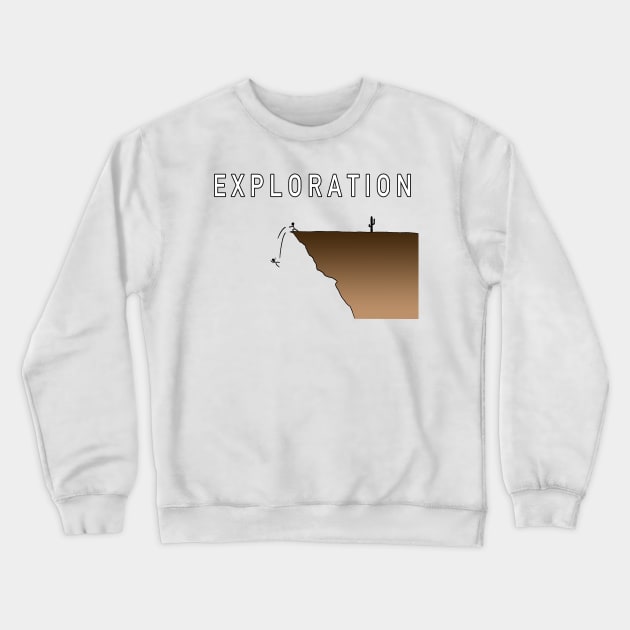 Exploration Crewneck Sweatshirt by Fortified_Amazement